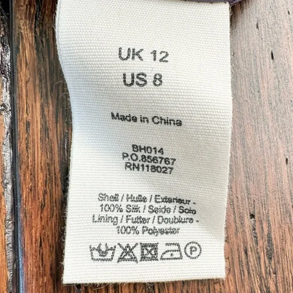 NWOT Boden Limited Edition Silk Floral Dress - Picture 4 of 9